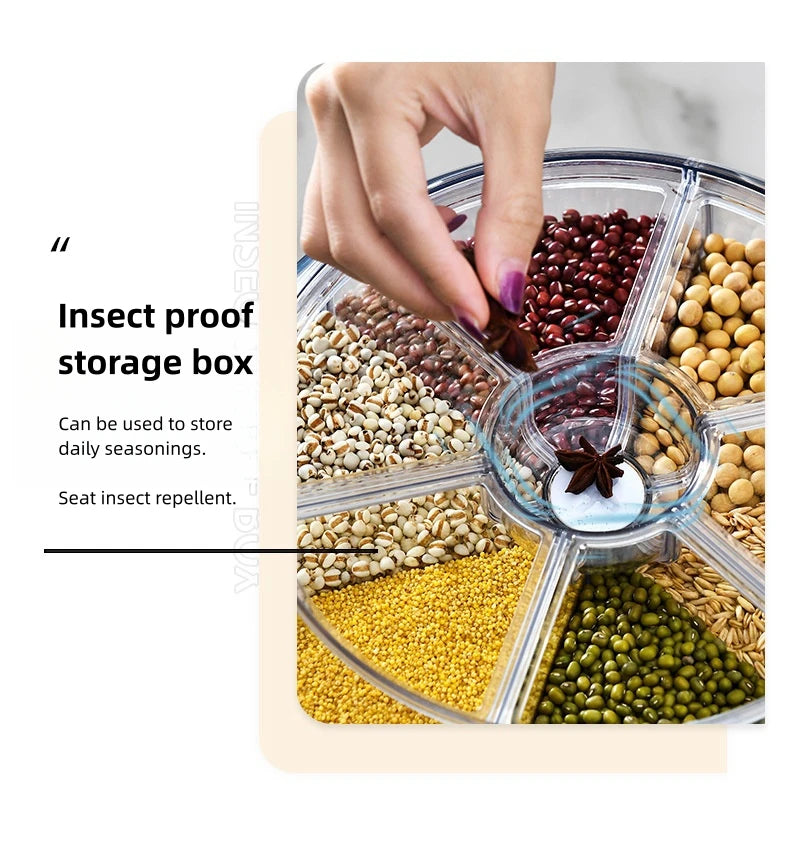 RotateEase Kitchen Grain Dispenser